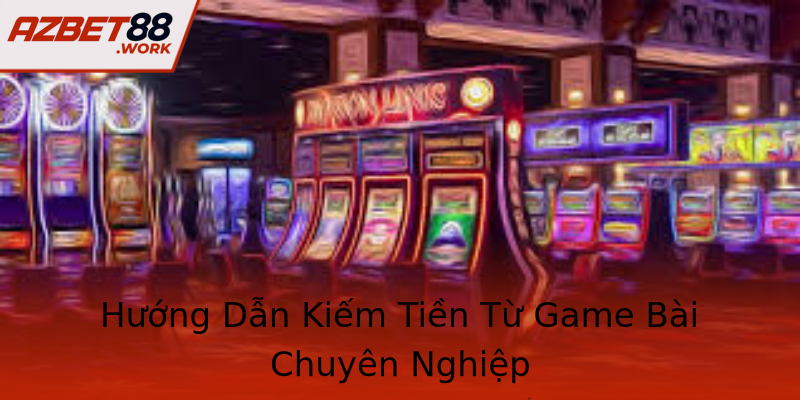 Hướng Dẫn Kiếm Tiền Từ Game Bài Chuyên Nghiệp Hướng Dẫn Kiếm Tiền Từ Game Bài Chuyên Nghiệp