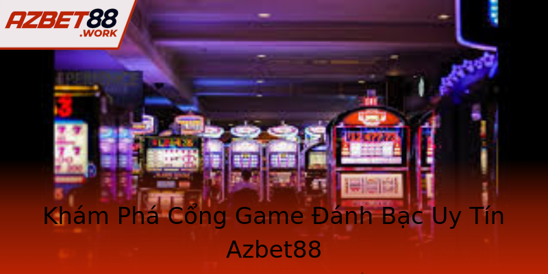 Khám Phá Cổng Game Đánh Bạc Uy Tín Azbet88 Khám Phá Cổng Game Đánh Bạc Uy Tín Azbet88